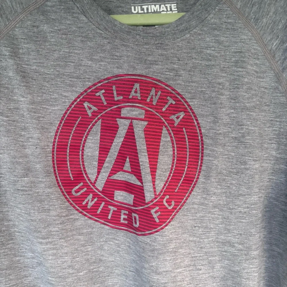 Adidas Gray and‎ Red Short Sleeve Tees